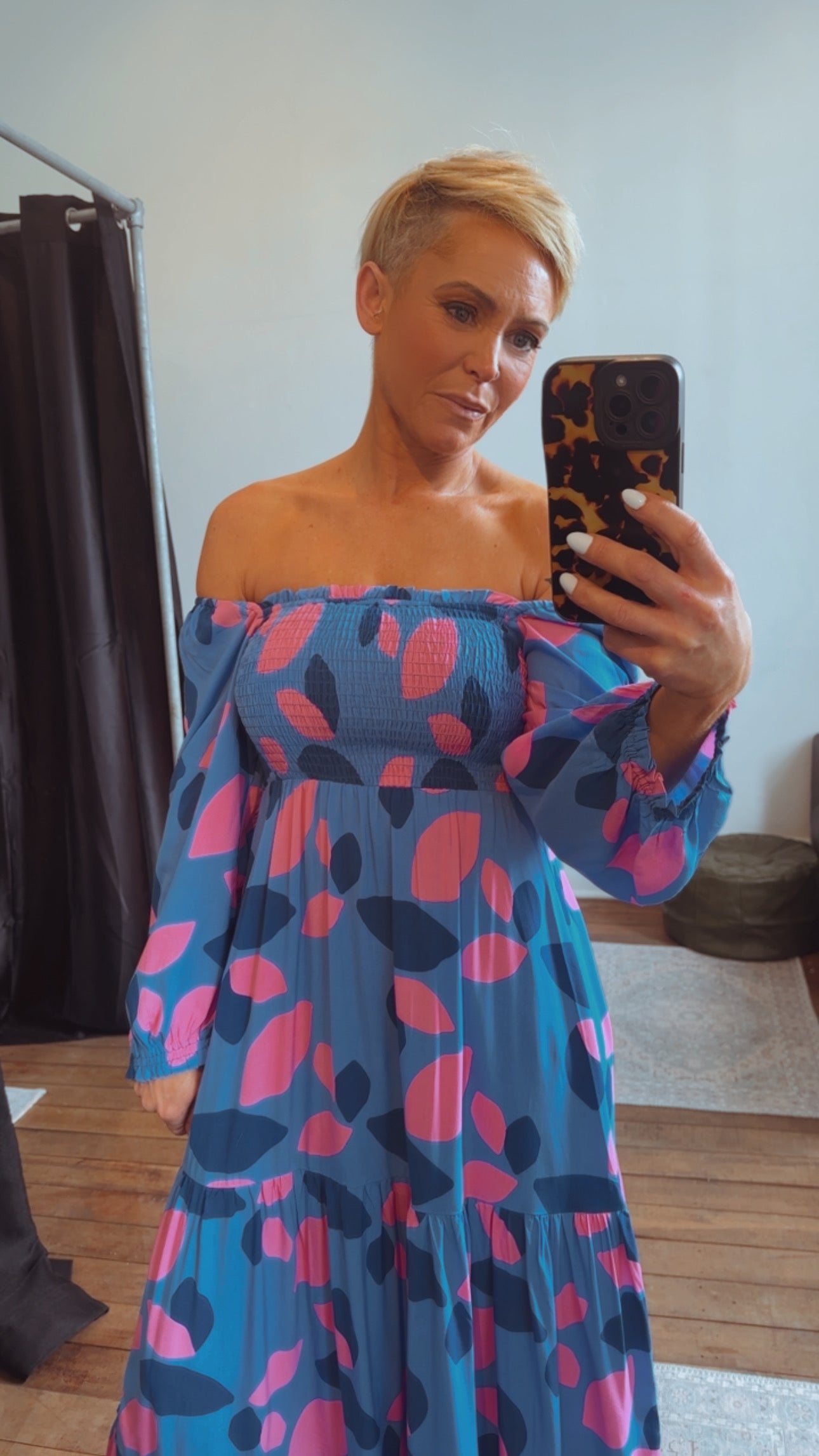 So Instyle Amora shirring top Jenna dress