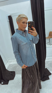 So Instyle Cotton Denim shirt