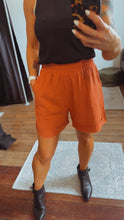 So Instyle Linen Viscose frayed panel shorts