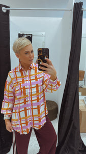 So Instyle Olga Print shirt