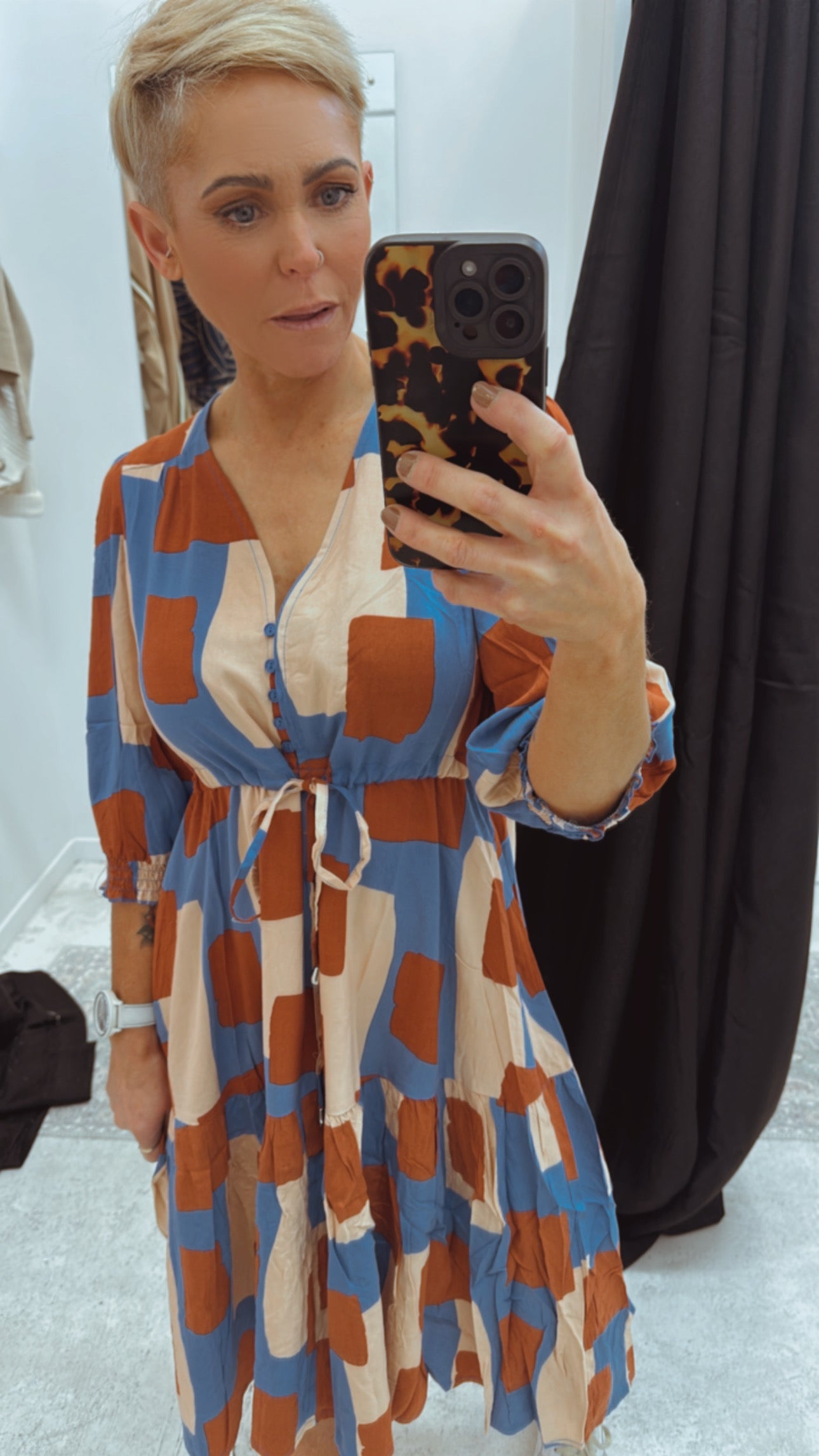So Instyle Koko Print Selma short dress