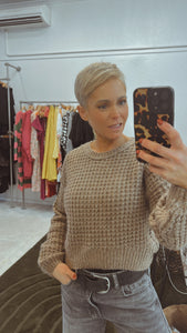 Refuge waffle knit
