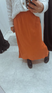 So Instyle Linen Bias Cut Skirt