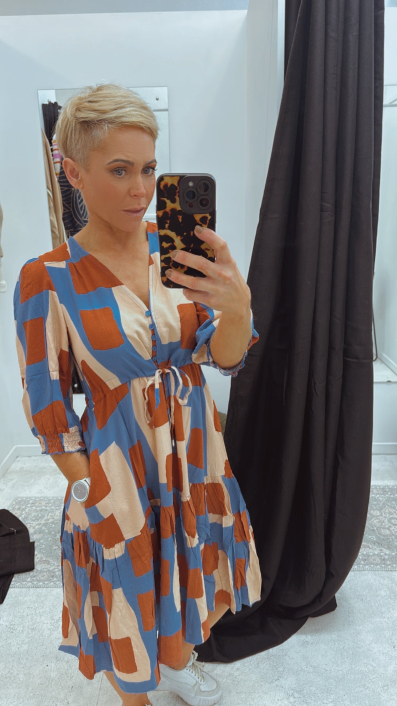 So Instyle Koko Print Selma short dress