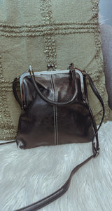 Black crossbody purse
