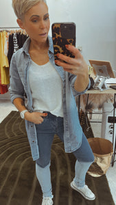 Refuge two tone stretch skinny jean