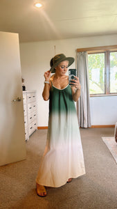 Ombre cami maxi dress