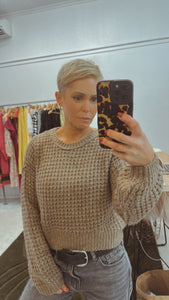 Refuge waffle knit