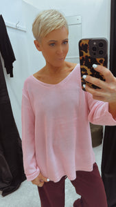 So Instyle Cotton thin baby pink jumper