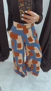 So Instyle Koko Print wide leg pants
