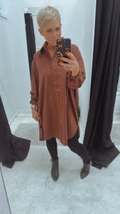 So Instyle Cotton oversized shirt