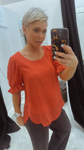 So Instyle Dobby Lace line top