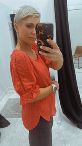 So Instyle Dobby Lace line top