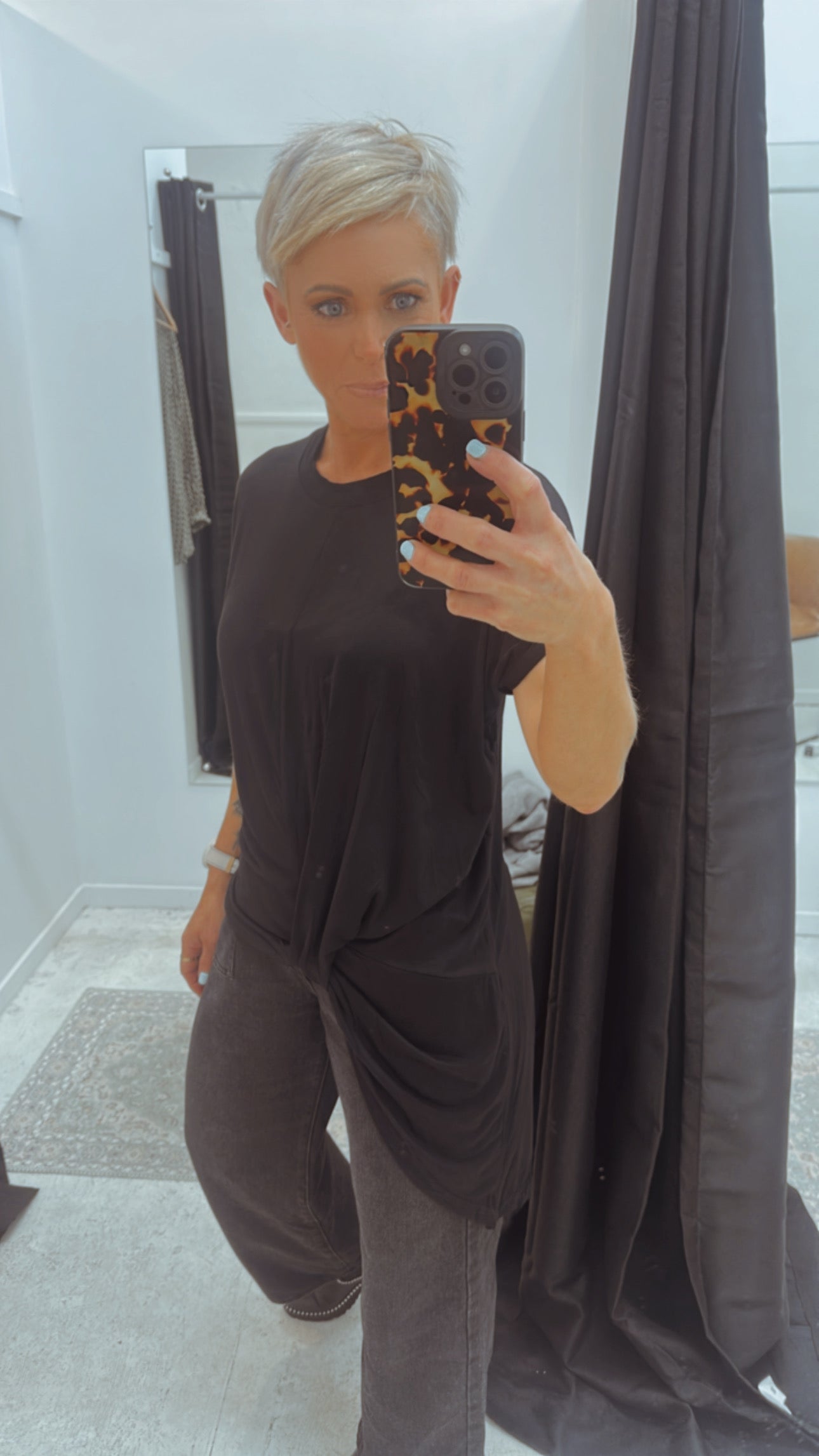 So Instyle Crossover detail tunic