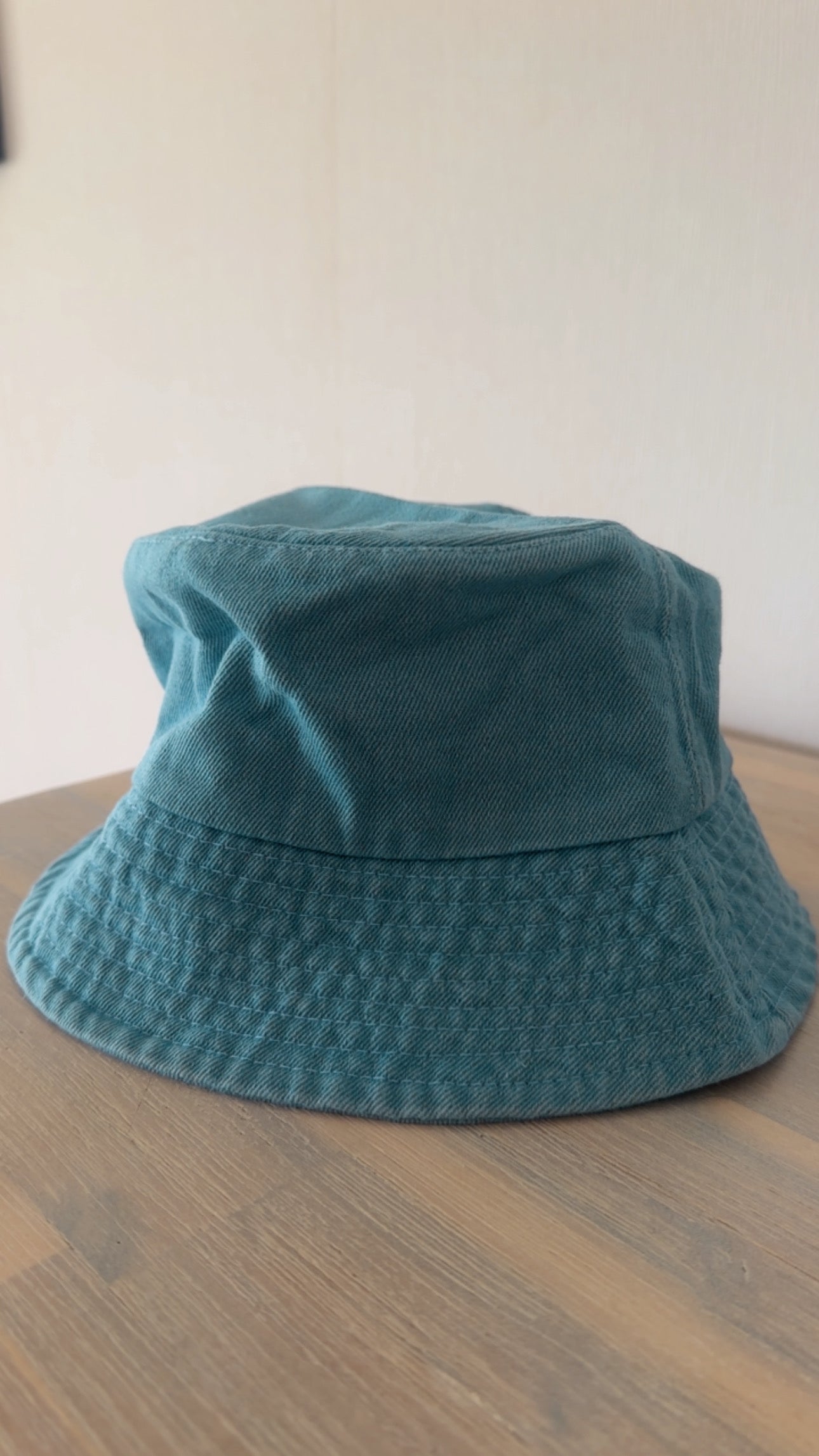 Denim bucket hat
