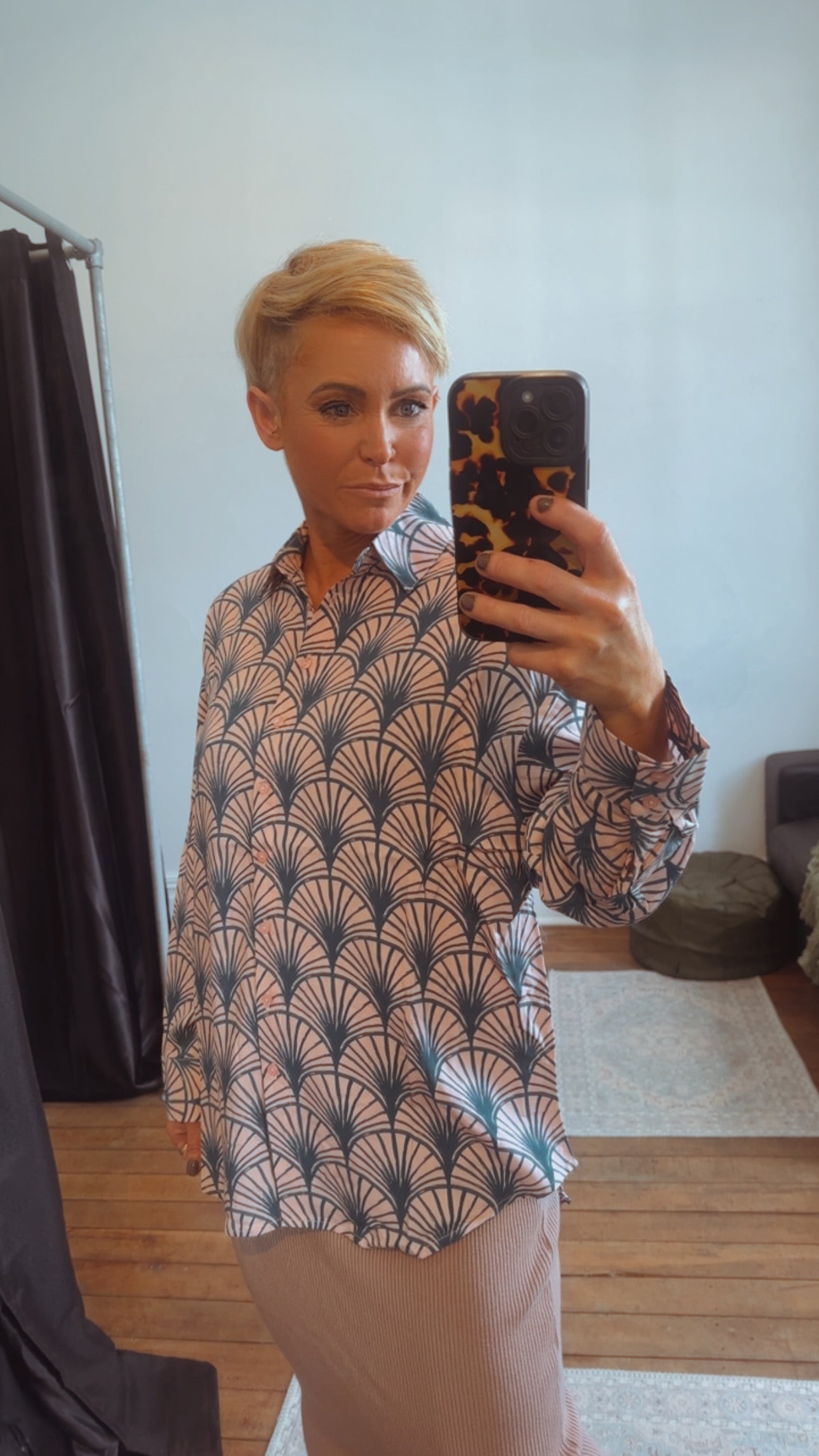 So Instyle Akino print shirt