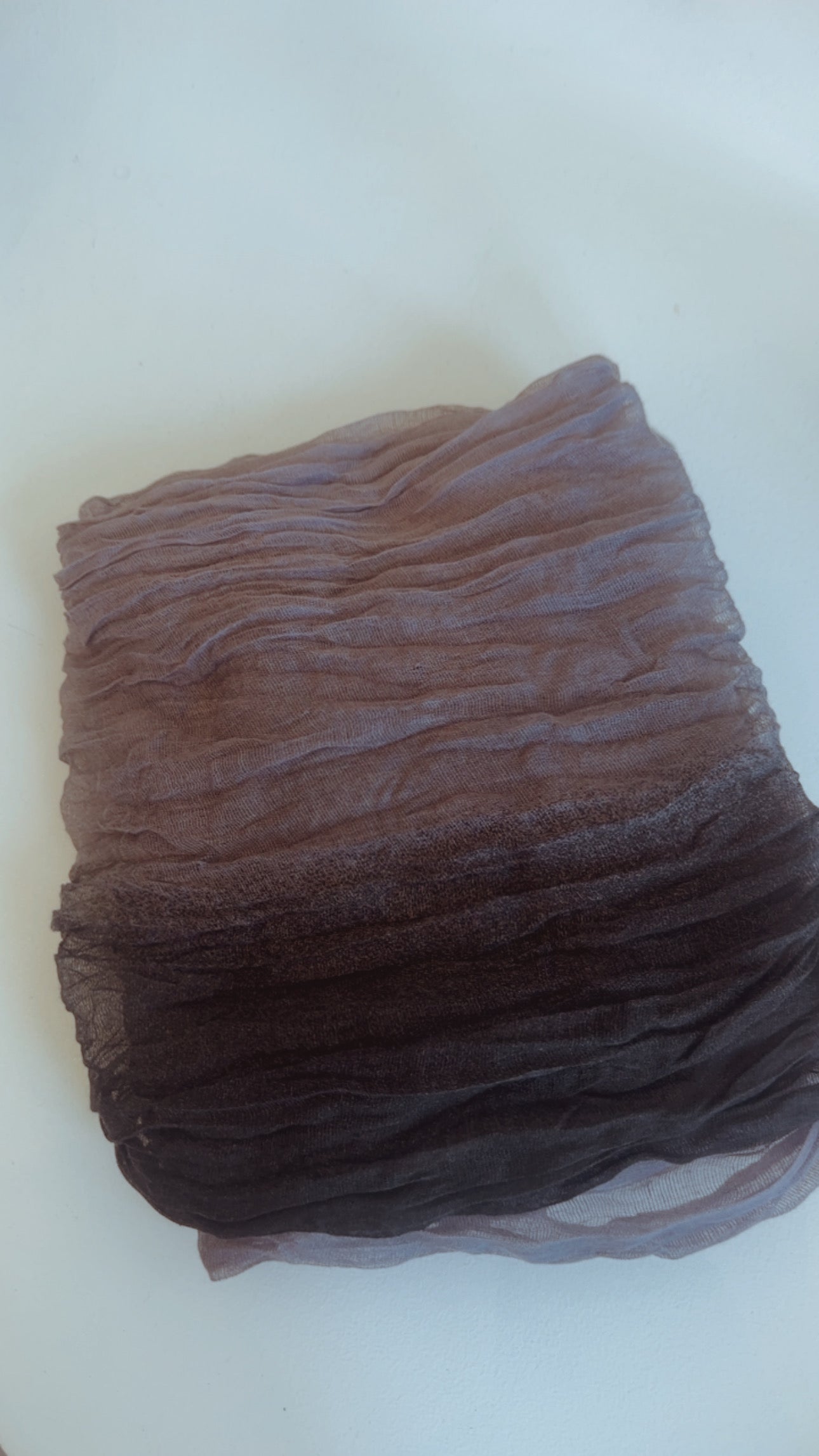 Ombre black & grey scarf