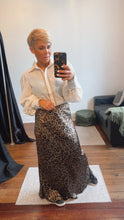 Luxe Leopard Bias Cut Skirt