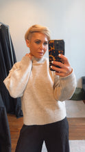 Melange Oversized Half Skivvy Knit Jumper