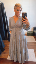Gingham Selma Long Sleeve Maxi Dress