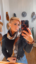 Coffee Print Scarf