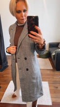 Herringbone Double Breasted Coat
