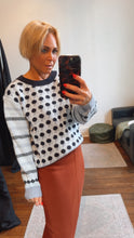 Wool Blend  Polka Dot Jumper