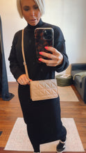Square Natural Crossbody Purse