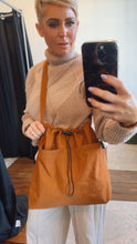 Rust Crossbody Nylon Bag