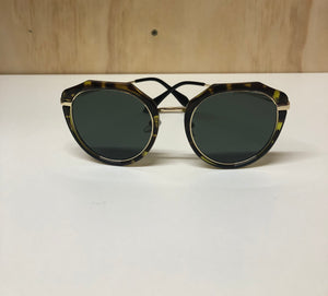 Tinkup Sunnies Geo tort frames with gold detail