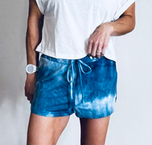 Tie die dolphin comfy shorts