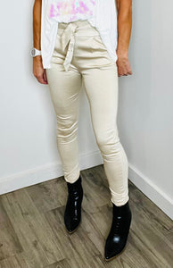 Refuge zeppelin gelato leg pants- stone